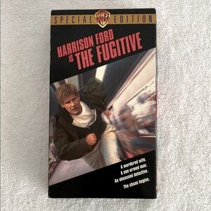 Special Edition Harrison Ford is THE FUGITIVE on VHS